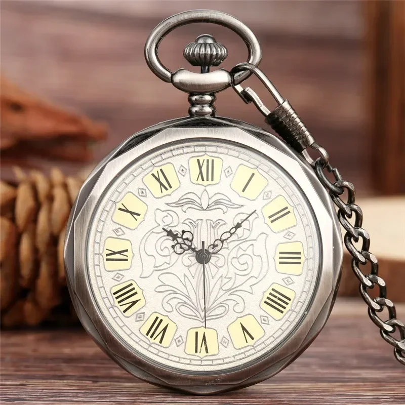 Pocket Watch Mechanical Skeleton Vintage - Antique Hand Winding Mechanical Pocket Watch