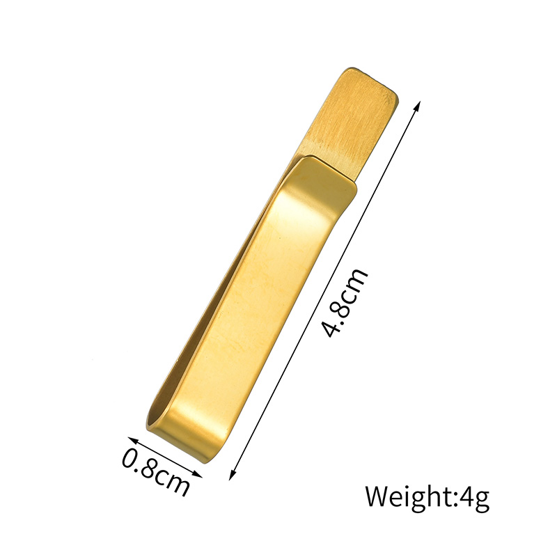 Stainless Steel Engraved Name  - огляд і ціна Tie Clip Bar Set Stainless Steel