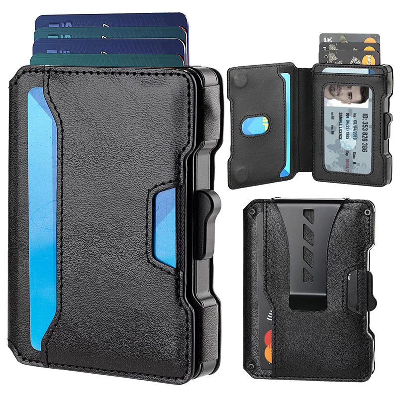 Wallet for Men,Minimalist Slim - огляд і ціна Money Clip Minimalist Rfid Blocking