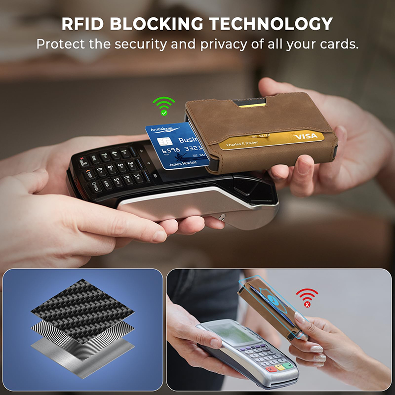 Wallet for Men,Minimalist Slim - огляд і ціна Money Clip Minimalist Rfid Blocking