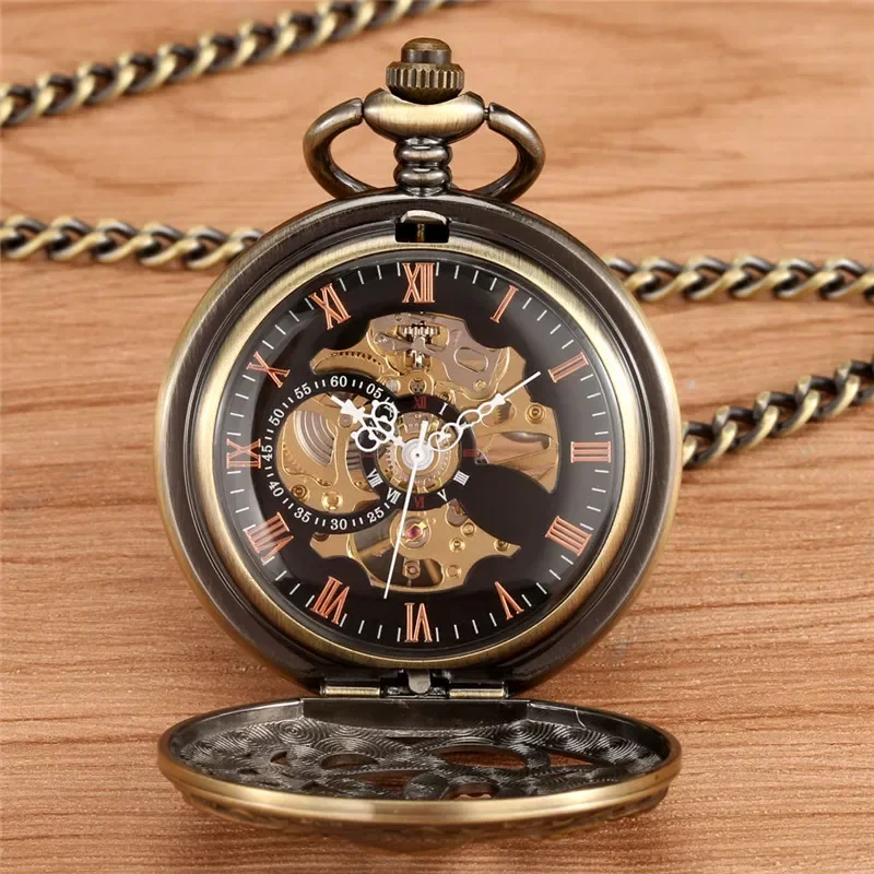 Vintage Octopus Design Men Wom - огляд і ціна Pocket Watch Mechanical Skeleton Vintage