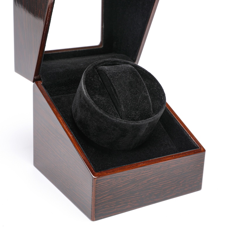 Embers Luxry Wooden Watch Box  - огляд і ціна Single Watch Winder Battery Operated