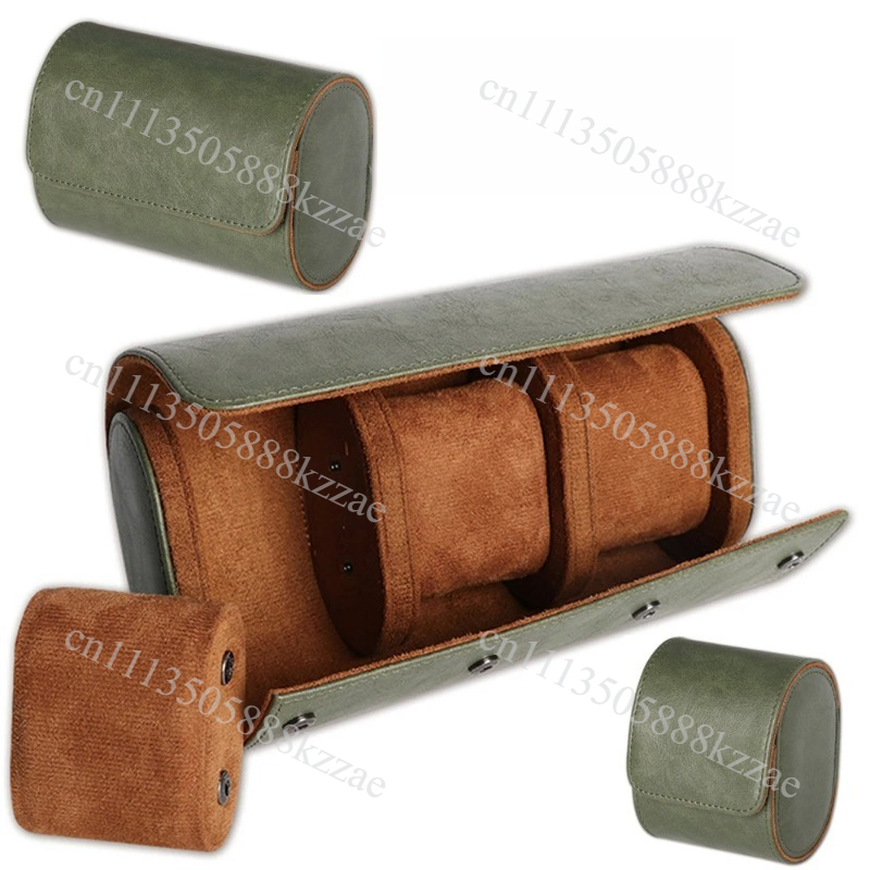 For Men Women Leather Watch Ro - огляд і ціна Watch Travel Roll Case 3 Slots Leather