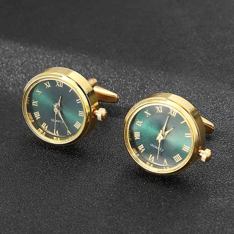 Luxury Cufflinks Watch Rotatab - огляд і ціна Cufflinks Men Stainless Steel Luxury