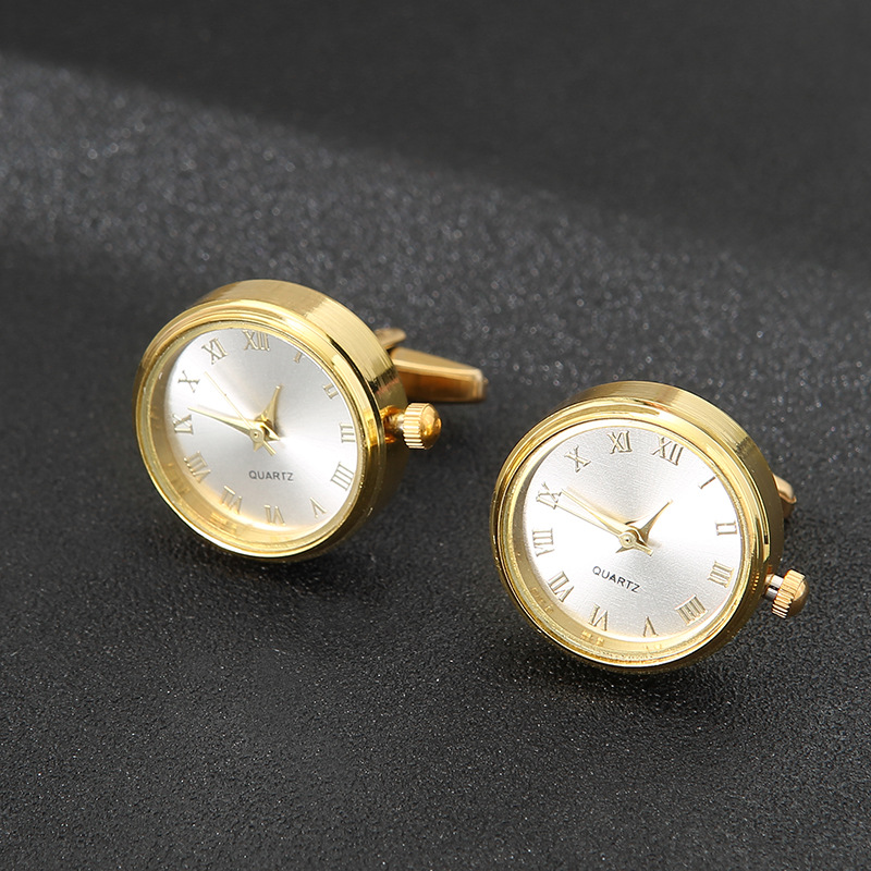Luxury Cufflinks Watch Rotatab - огляд і ціна Cufflinks Men Stainless Steel Luxury