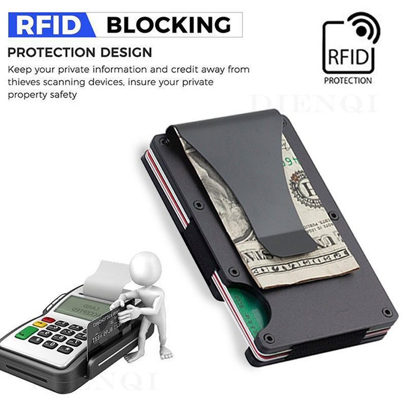 Minimalist Slim RFID Blocking  - огляд і ціна Money Clip Minimalist Rfid Blocking