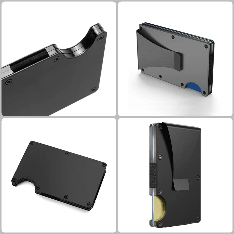 Minimalist Slim RFID Blocking  - огляд і ціна Money Clip Minimalist Rfid Blocking