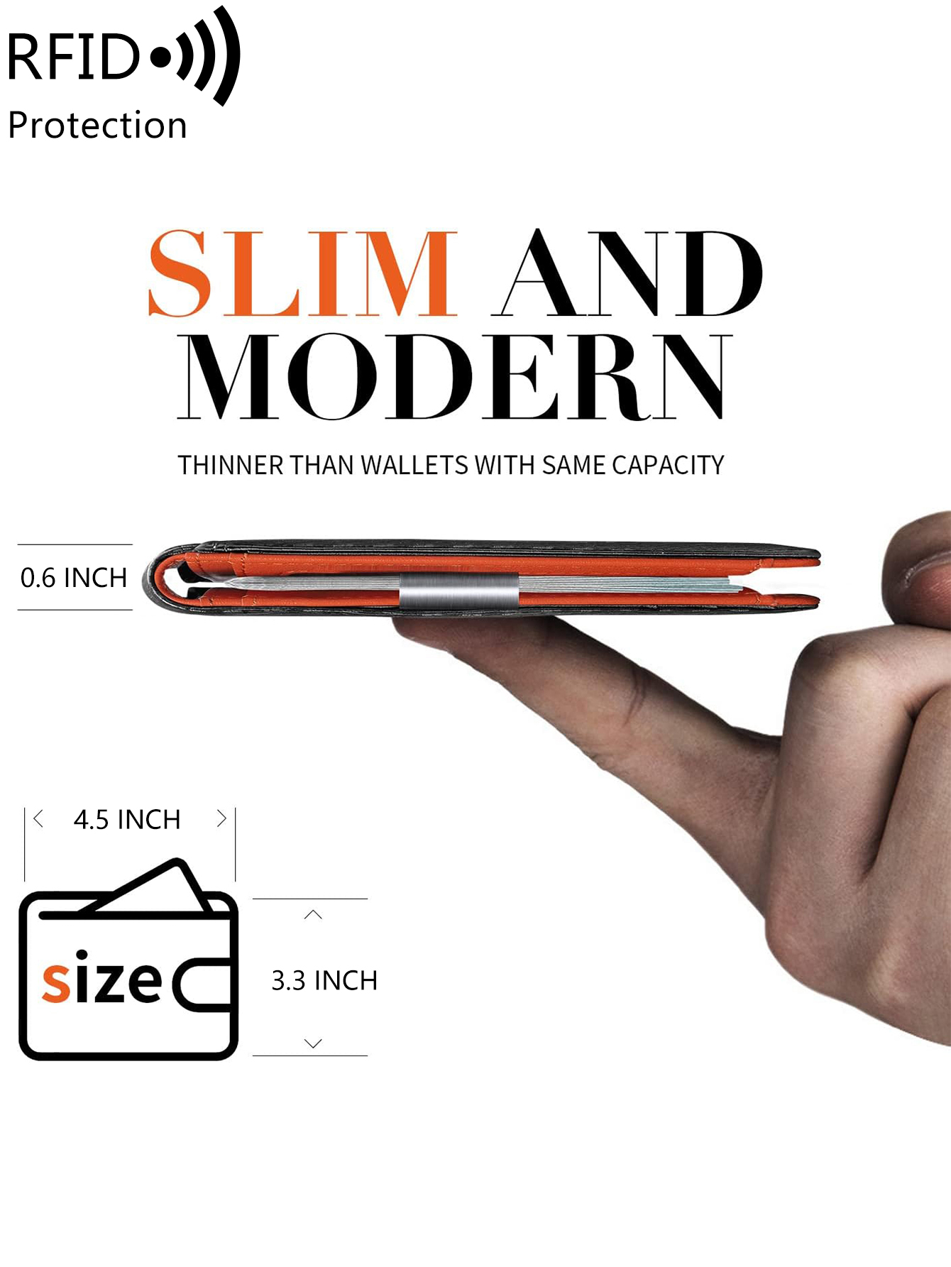 Minimalist men's RFID blocking - огляд і ціна Money Clip Minimalist Rfid Blocking