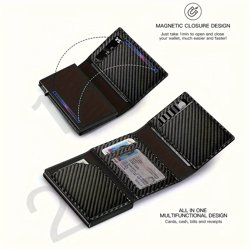 Normcore Men's Carbon Fiber Mi - огляд і ціна Money Clip Minimalist Rfid Blocking
