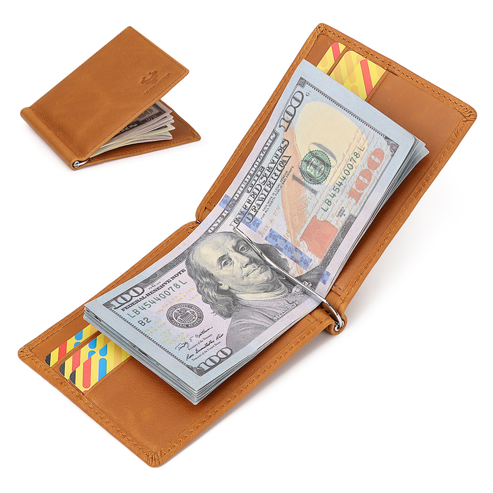 Mens Slim Wallet with Money Cl - огляд і ціна Money Clip Minimalist Rfid Blocking