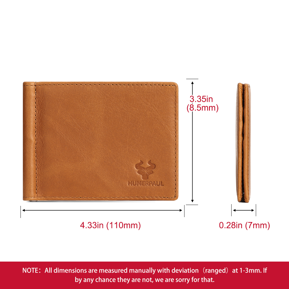Mens Slim Wallet with Money Cl - огляд і ціна Money Clip Minimalist Rfid Blocking