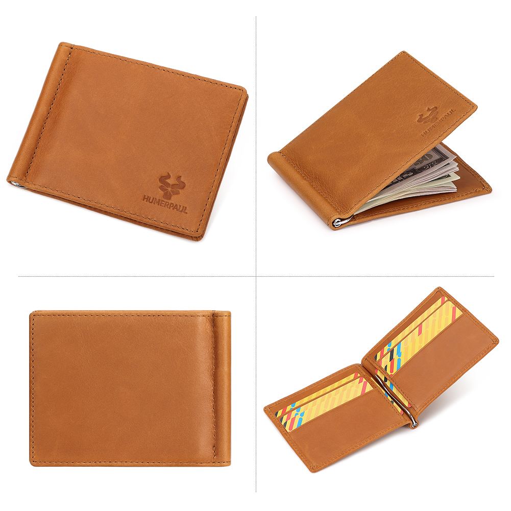 Mens Slim Wallet with Money Cl - огляд і ціна Money Clip Minimalist Rfid Blocking