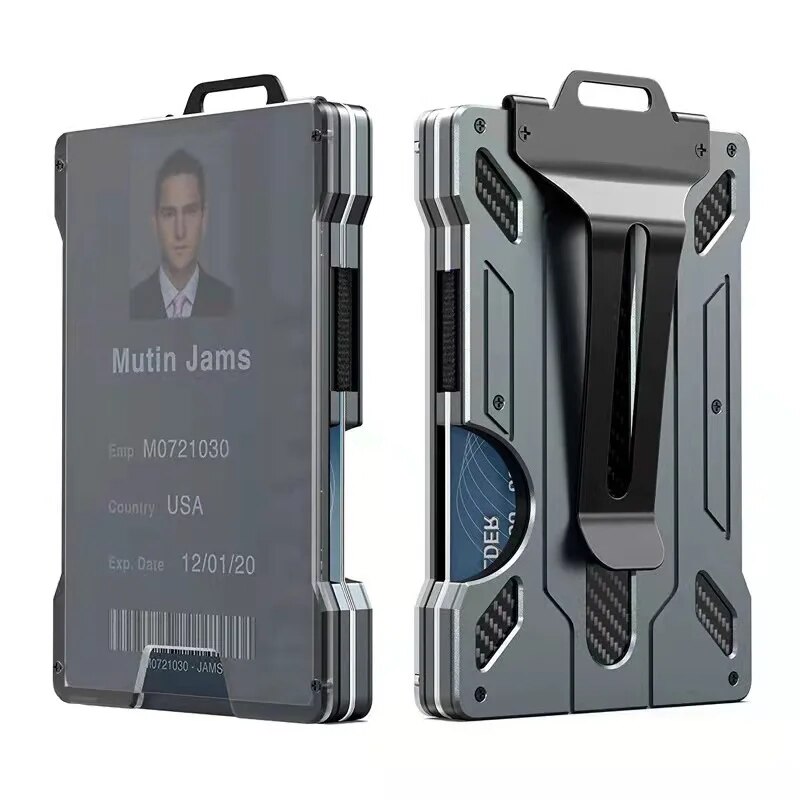Minimalist Slim Wallet For Men - огляд і ціна Money Clip Minimalist Rfid Blocking