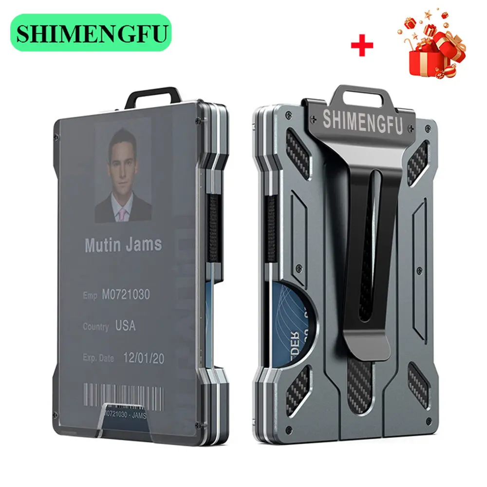 Men's Carbon Fiber Wallet RFID - огляд і ціна Money Clip Minimalist Rfid Blocking